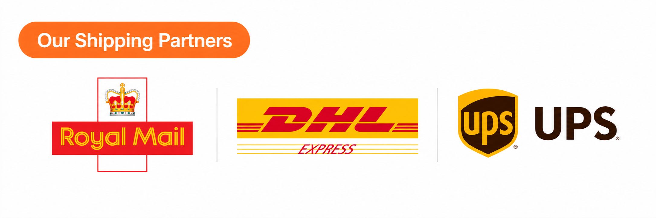 Our Shipping Partners - English Bulldog Gifts UK