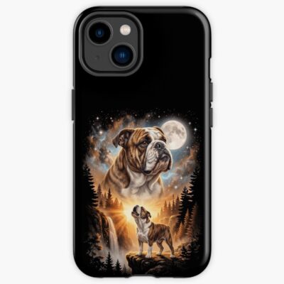 English Bulldog Retro Design Phone Case