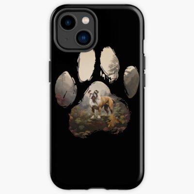 English Bulldog Modern Artwork Phone Case