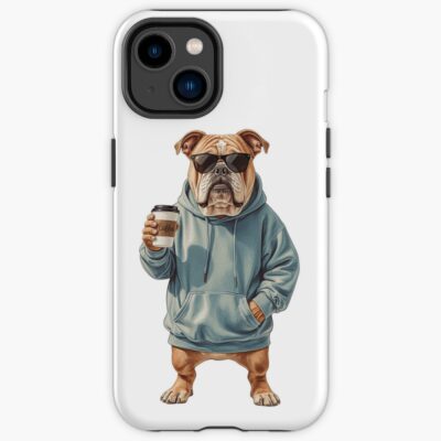 English Bulldog Graphic Design Phone Case