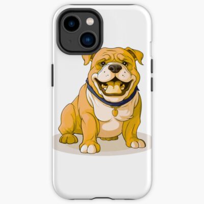 English Bulldog Vintage Illustration Phone Case