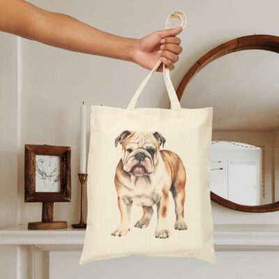 English Bulldog Timeless Design Tote Bag