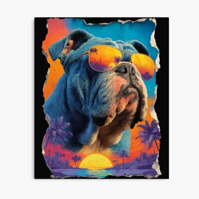 English Bulldog Classic Artwork Poster
