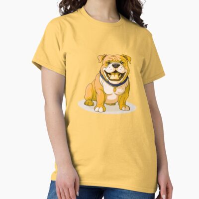 English Bulldog Classic Artwork T-shirt