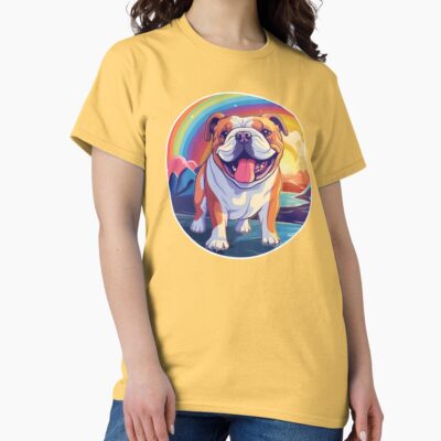 English Bulldog Heritage Artwork T-shirt