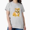 ssrcoclassic teewomens 02heather greyfrontproduct squarex1000 1 - English Bulldog Gifts UK