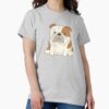 ssrcoclassic teewomens 02heather greyfrontproduct squarex1000 13 - English Bulldog Gifts UK
