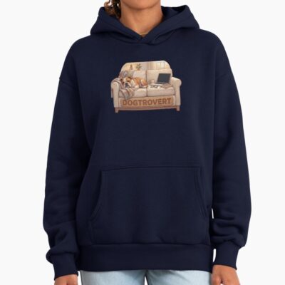 English Bulldog Classic Illustration Hoodie