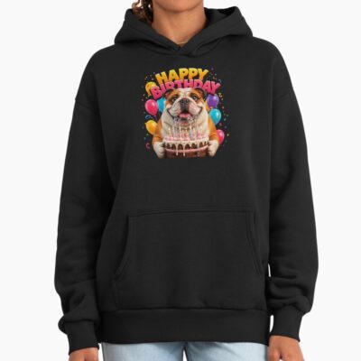 English Bulldog Legacy Artwork Hoodie