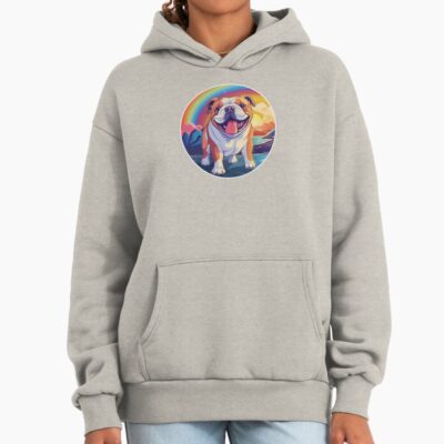 English Bulldog Heritage Artwork Hoodie