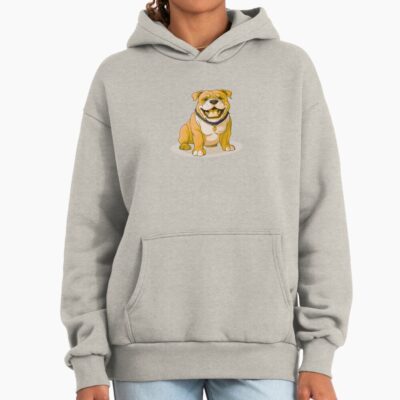 English Bulldog Classic Artwork Hoodie