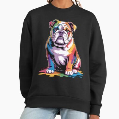 English Bulldog Modern Design Sweatshirt