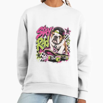 English Bulldog Retro Design Sweatshirt