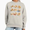 ssrcooversized sweatshirtwomens 01oatmeal heatherfrontsquare productx1000 10 - English Bulldog Gifts UK