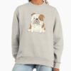 ssrcooversized sweatshirtwomens 01oatmeal heatherfrontsquare productx1000 3 - English Bulldog Gifts UK
