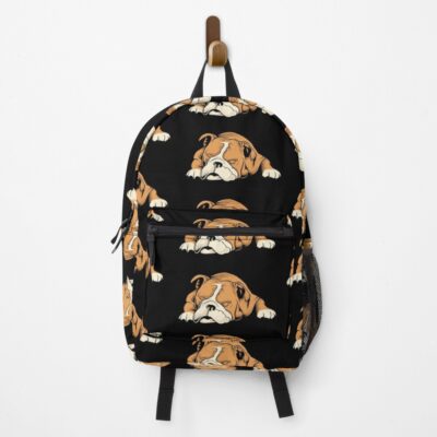 English Bulldog Minimalist Artwork Backpack