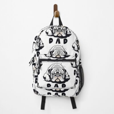 English Bulldog Dad Timeless Style Backpack
