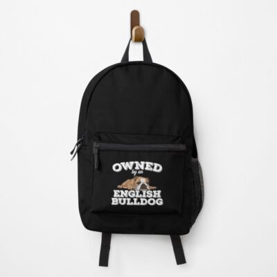 English Bulldog Aesthetic Design Backpack