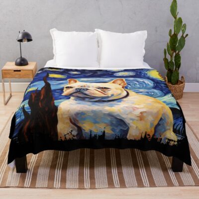 English Bulldog Timeless Design Throw Blanket