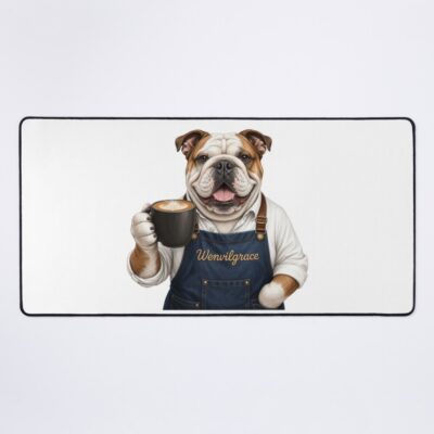 English Bulldog Vintage Series Mouse Pad