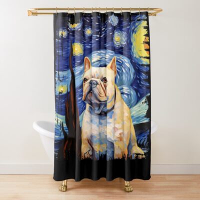English Bulldog Timeless Design Shower Curtain